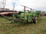JD 348 Baler w/Pan Thrower
