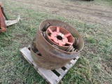 Pair of Steel Spring Wheels