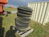 Pile of Cut Tires