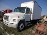 2000 Freightliner FL50 Truck w/16ft Van Body & Lift Gate