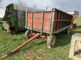 15ft Wagon w/4ft Solid Sides