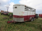 1995 Adams 18ft T/A Cattle Trailer