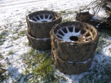 4 SSL Belted Tires