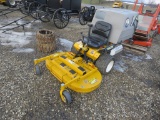 Walker T25i Zero Turn w/52inch Deck