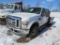 2009 Ford 350 SuperCab Truck w/9ft Flatbed w/ Gooseneck Hitch