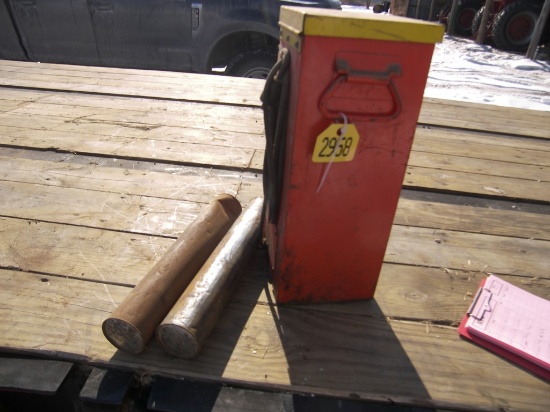 Welding Rod Box & Rod