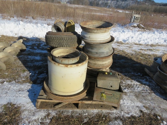 Pallet of Misc Rims