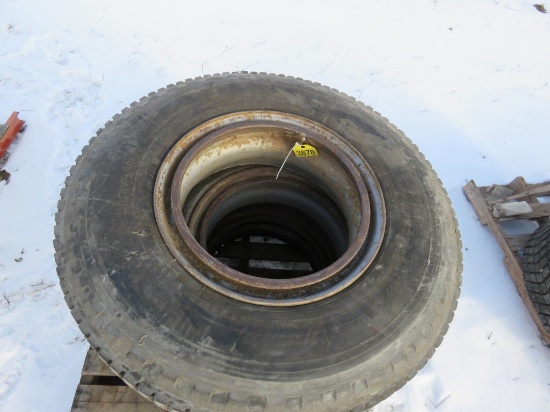 3 Tires and Rims 11:00R-25