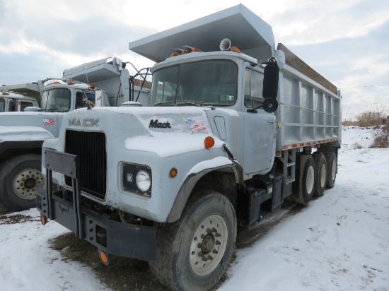 1979 Mack Tri Axle Dump Truck