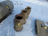 3 Milk Cans