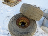Pair of 16.5L-16.1 Tires and Rims