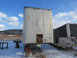 1972 Trailmobile 44ft Van Storage Trailer