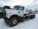 1988 Mack R Model Tri Axle Roll Off Truck