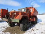 1968 Consolidated 6x6 Army Truck w/ Manure Tanker