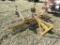 Lienbach Line 3pt 8ft Stone Rake w/Dolly Wheels