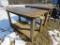 NEW 30 in x 58 in New Steel table
