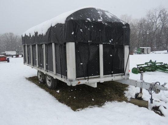 1999 Lori 12ft Alum Frame Trailer