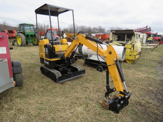 2022 Groundhog KH20D Mini Track Excavator