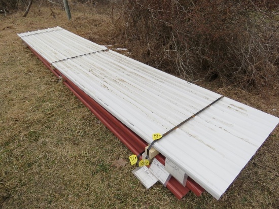 36 Pieces of 16ft Red Tin