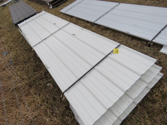 36 Pieces of 12ft White Tin