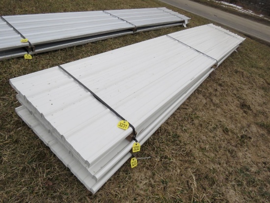 36 Pieces of 16ft White Tin