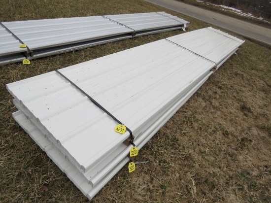 36 Pieces of 16ft White Tin