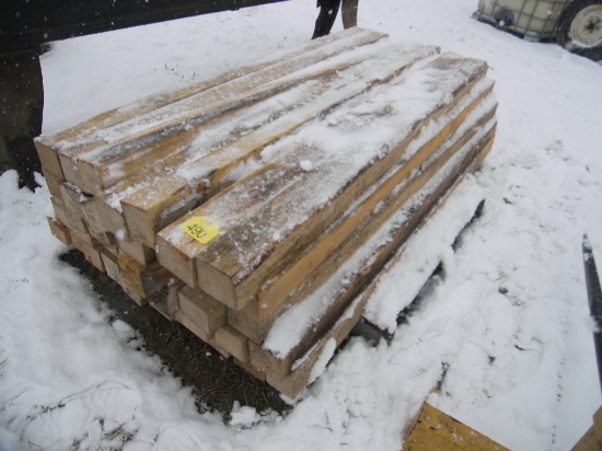 Lot of 3inch x 3inch x 6ft Lumber
