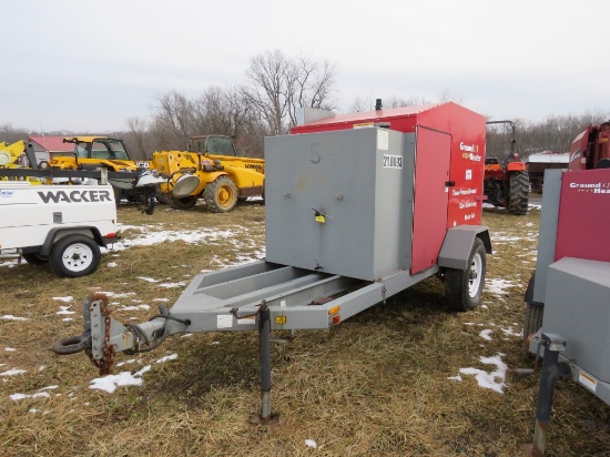 Wacker E2200 Ground Warmer w/Hose Reel