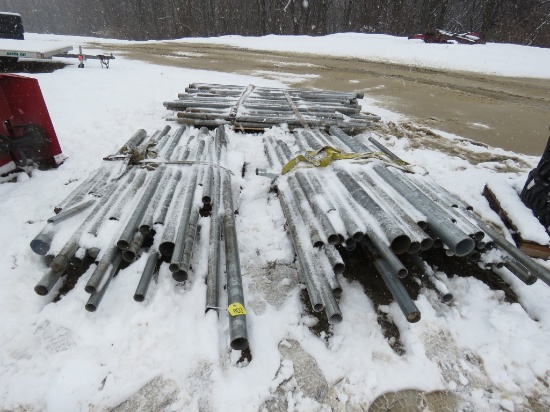 3 pallet Galv Pipe
