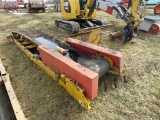 2 Sections 12ft of 26inch Belt Conveyor w/Stands