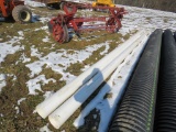 6in x 20 ft White Pipes