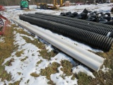 6in x 20 ft White Pipes