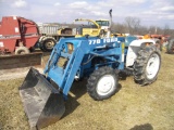 Ford 1700 Tractor w/Ford Loader & Chains