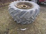 Pair of Tires and Rims