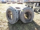 6 Tires and Rims 9.00-20