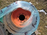 4 Foam Filled Tires & Rims 10-16.5