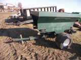 Ground Driven Double Spinner Litter Spreader w/20inch Belt