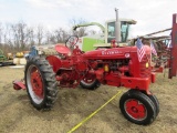 Farmall Super C Tractor w/2pt Sickle Bar Mower