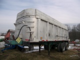 1981 Steco 22ft Alum Dump Trailer