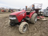 Case DX33 Compact Tractor w/60inch Front Mount Snowblower & MWX725 Belly Mower
