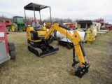 2022 Groundhog KH20D Mini Track Excavator