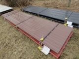 36 Pieces of 12ft Red Tin