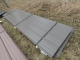 36 Pieces of 12ft Bronze Tin