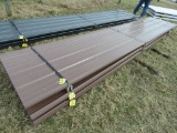 36 Pieces of 16ft Brown Tin