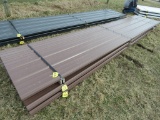 36 Pieces of 16ft Brown Tin