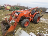 Kubota L2900 Tractor w/LA480 Loader & Ground Breaker & Backhoe