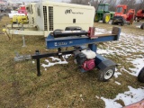 Iron and Oak Vertical/Horizontal Wood Splitter