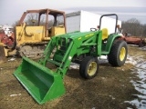 JD 4600 Compact Tractor w/JD 460 Loader