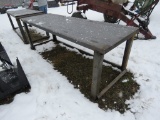 30in x 84in New Steel Table