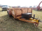 2005 Cross Country 6ft x 12ft T/A Dump Trailer